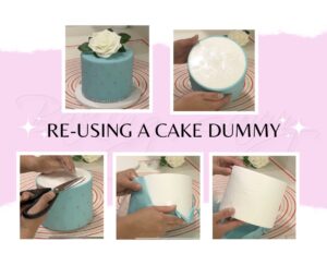 How to Strip a Cake Dummy, Tutorial
